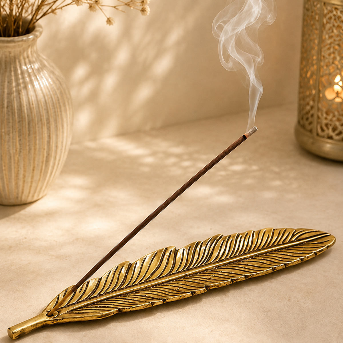 Elegancia Alada Soporte para Varillas Aromáticas
Ala Imperial Quemador de Incienso Decorativo
Bandeja Atrapa Ceniza con Diseño de Pluma